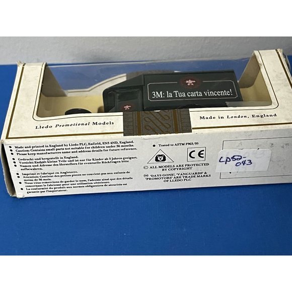 Vintage LLEDO Morris Van Truck Diecast 3M: la Tua carta vincente! LP52-043 - Picture 7 of 8